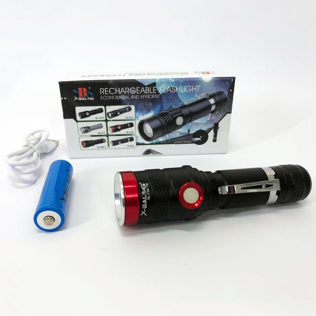 Фонарик ручной Bailong BL-736-T6