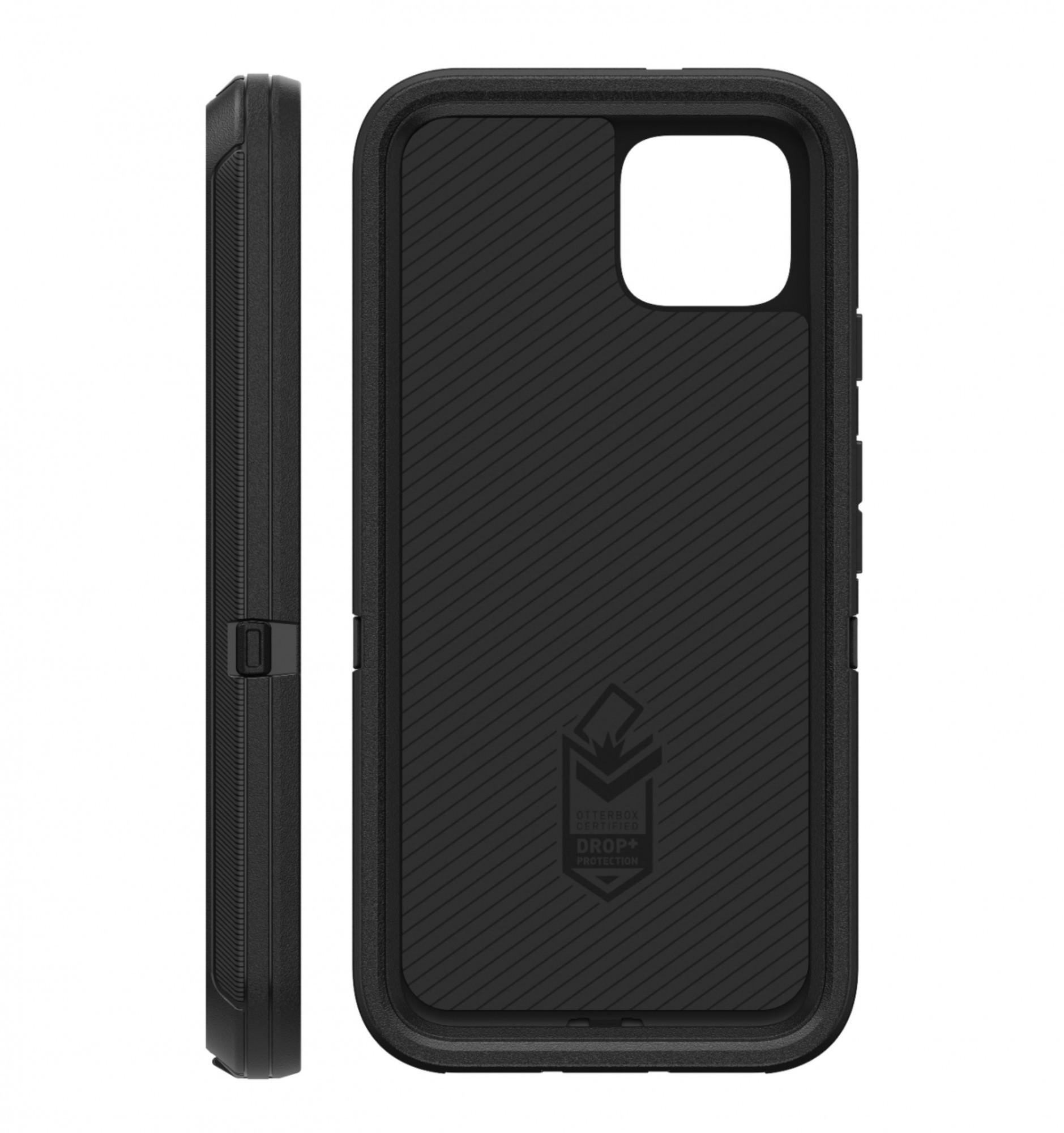 Чехол противоударный с клипсой OtterBox Defender для Google Pixel 4 XL (6.3") Black - фото 6