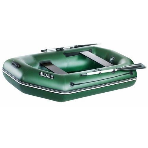 Надувная лодка Ладья ЛТ-240АБ ПВХ 2-х местная/гребная/без днища/привальный брус - фото 4
