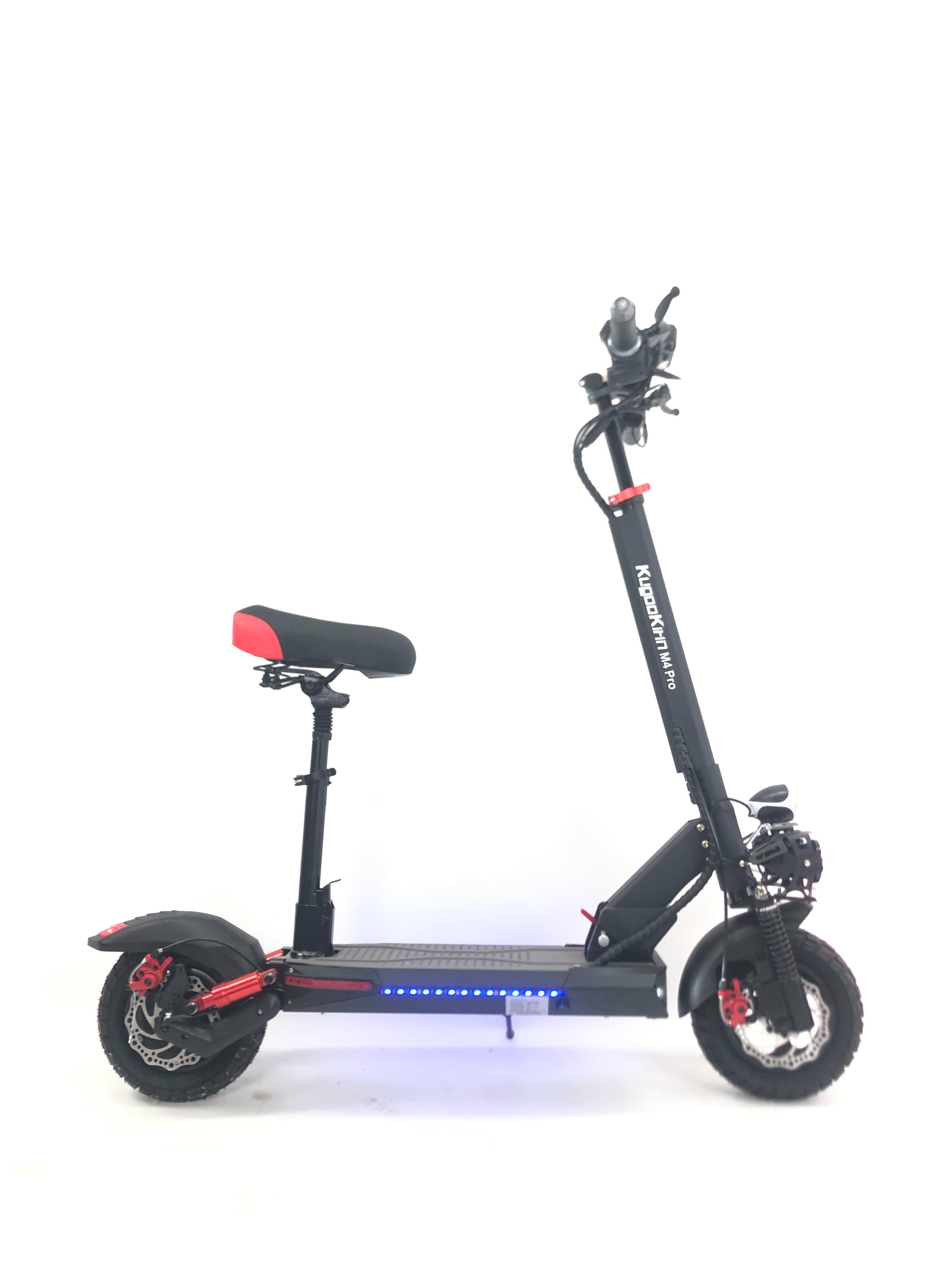 Электросамокат с сиденьем KugooKirin M4 PRO Exclusive 2000W 48V 21Ah - фото 4 Электросамокат с сиденьем KugooKirin M4 PRO Exclusive 2000W 48V 21Ah - фото 4