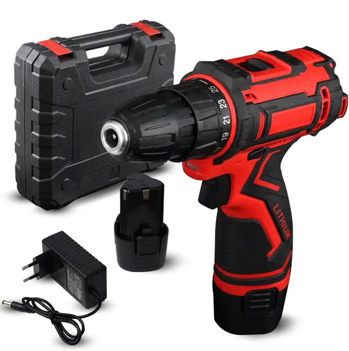 Шуруповерт аккумуляторный KRAFFTEC 24V с насадками (32503453)