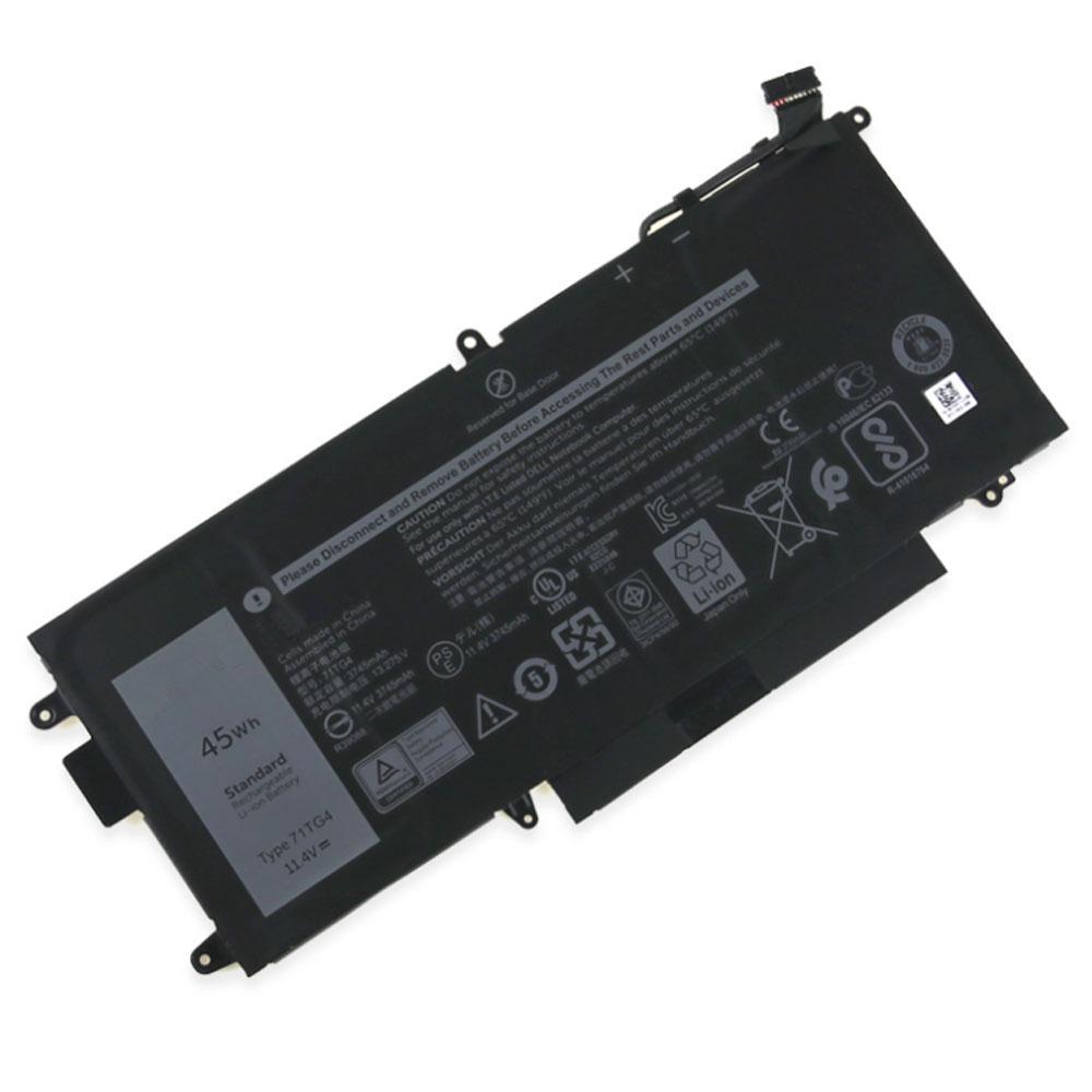 Аккумулятор для ноутбука Dell 71TG4 Latitude 7390 11,4 V 3940 mAh OEM Black (074851)