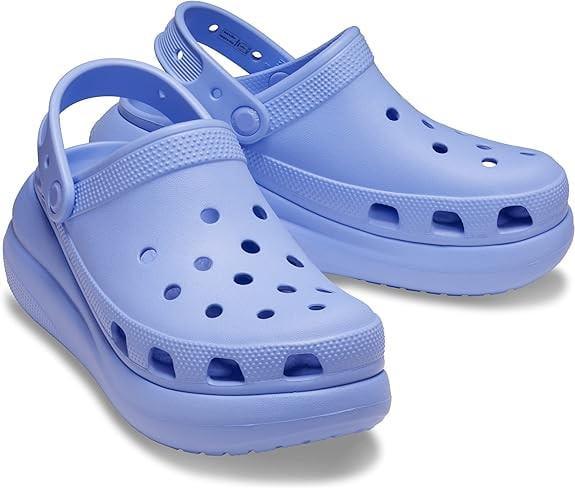 Сабо жіночі Crocs Classic Clog Crush Platform р. 42-43 Світло-синій (15387)
