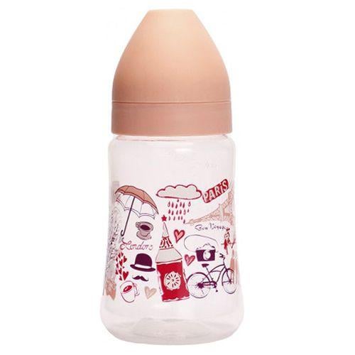 Бутылочка для кормления Lindo 250 мл Розовый (LI 159)