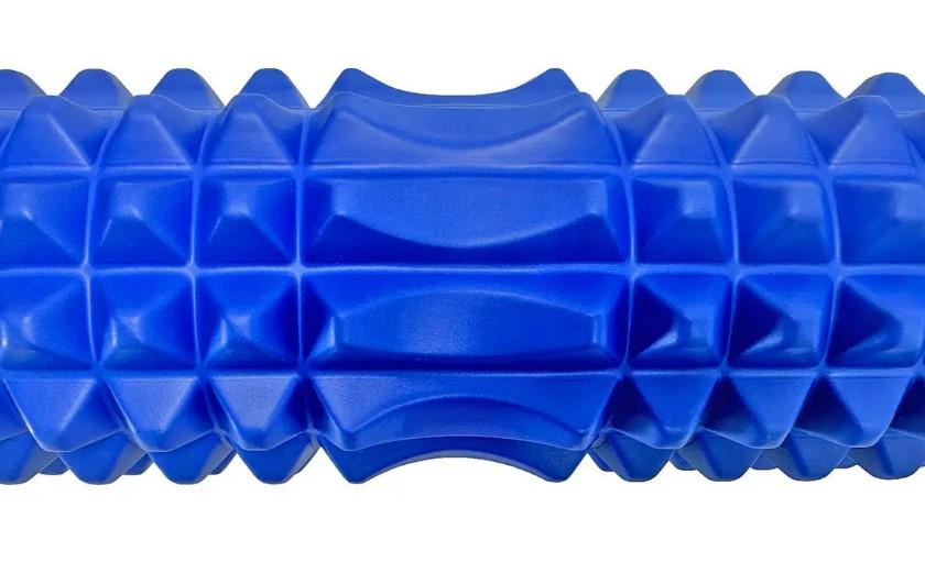 Массажный ролик PowerPlay 4406 EVA Massage Roller 45x12 см Синий (PP_4406_Blue) - фото 2 Массажный ролик PowerPlay 4406 EVA Massage Roller 45x12 см Синий (PP_4406_Blue) - фото 2