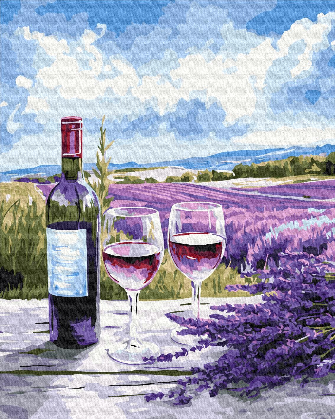 Картина по номерам Brushme Романтика в Провансе 40x50 см (BS54256)