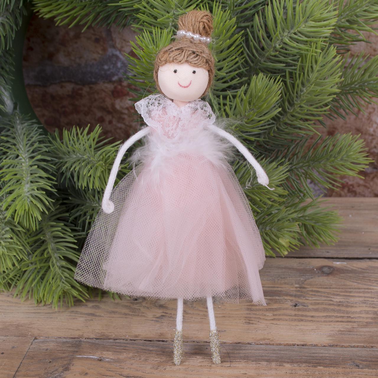 Подвеска Балерина Розовый (4302)