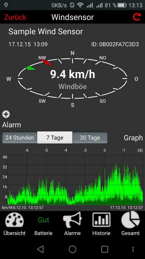 Метеостанция для смартфона TFA WeatherHub 31400502 - фото 11