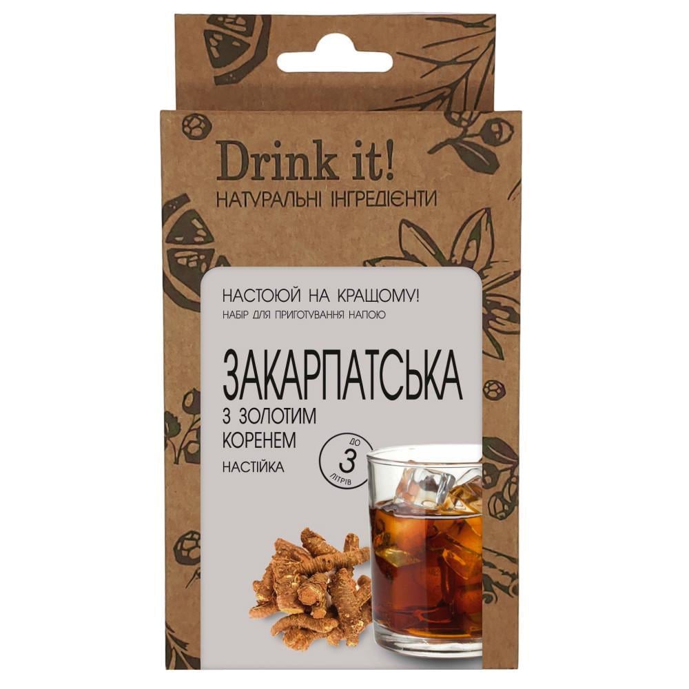 Набор для настаивания Drink it Закарпатская с золотым корнем (16658)