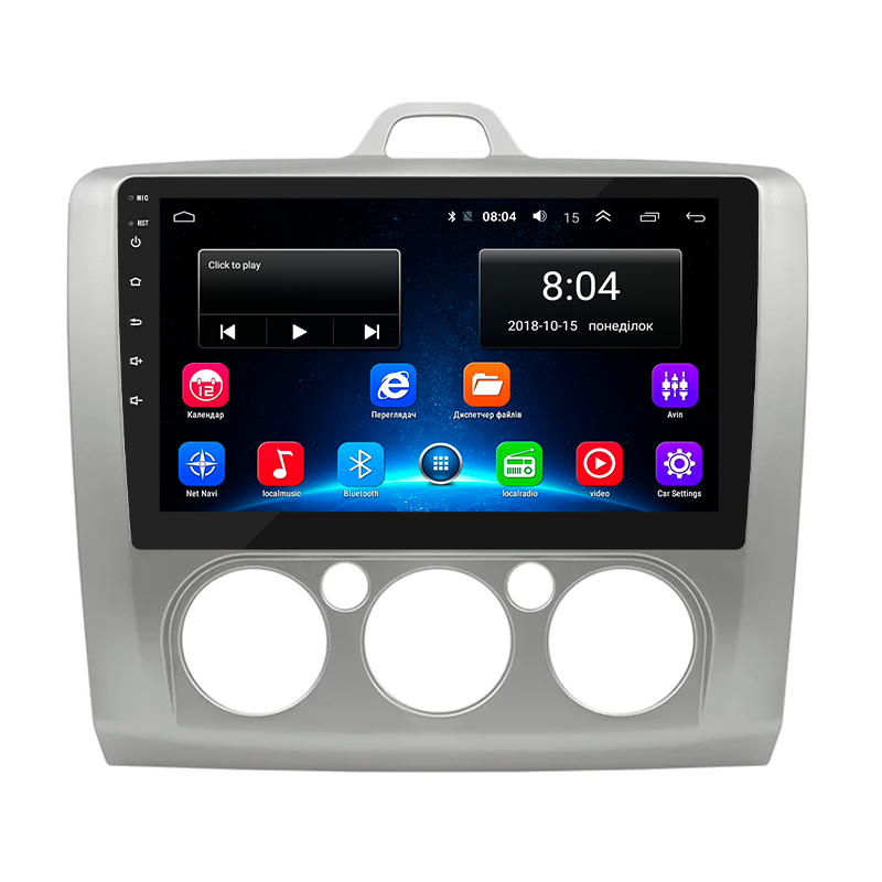 Магнітола штатна Lesko для Ford Focus II North America 2007-2010 р. (4354-32804)