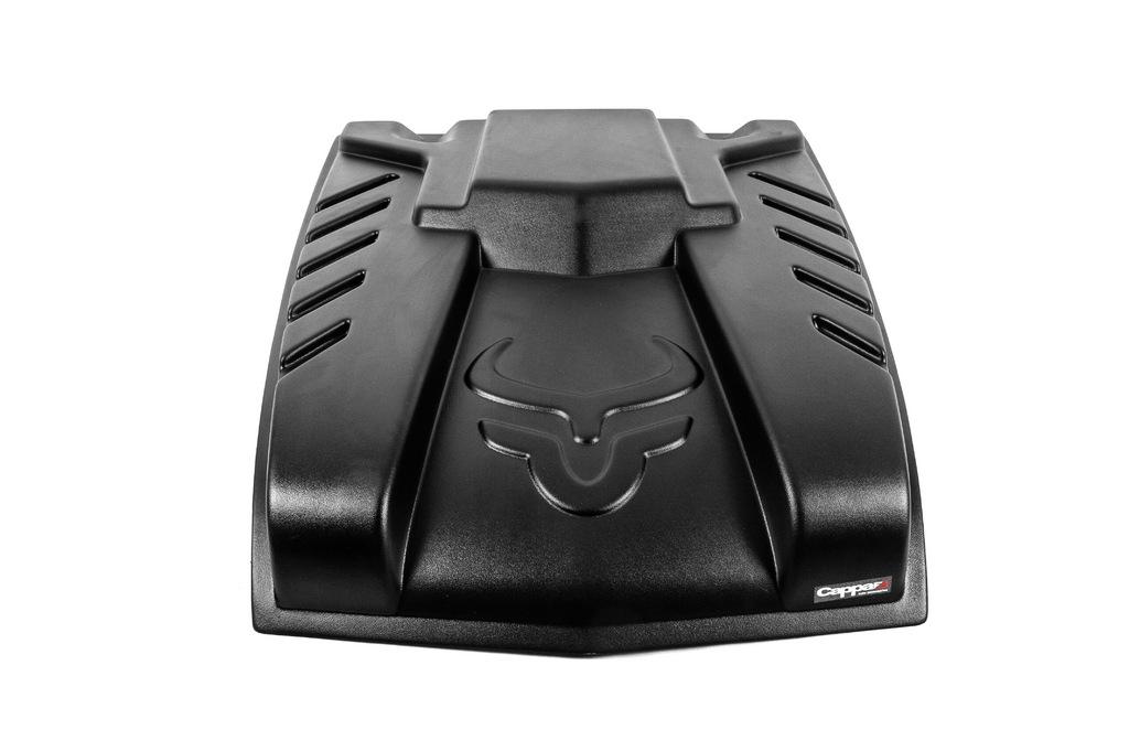 Накладка на капот V2 EuroCap для Mitsubishi L200 2006-2015 рр. abs-пластик Чорний Накладка на капот V2 EuroCap для Mitsubishi L200 2006-2015 рр. abs-пластик Чорний