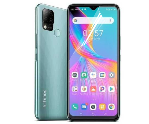 Пленка противоударная гидрогелевая Hydrogel Film для Infinix Hot 10S Transparent