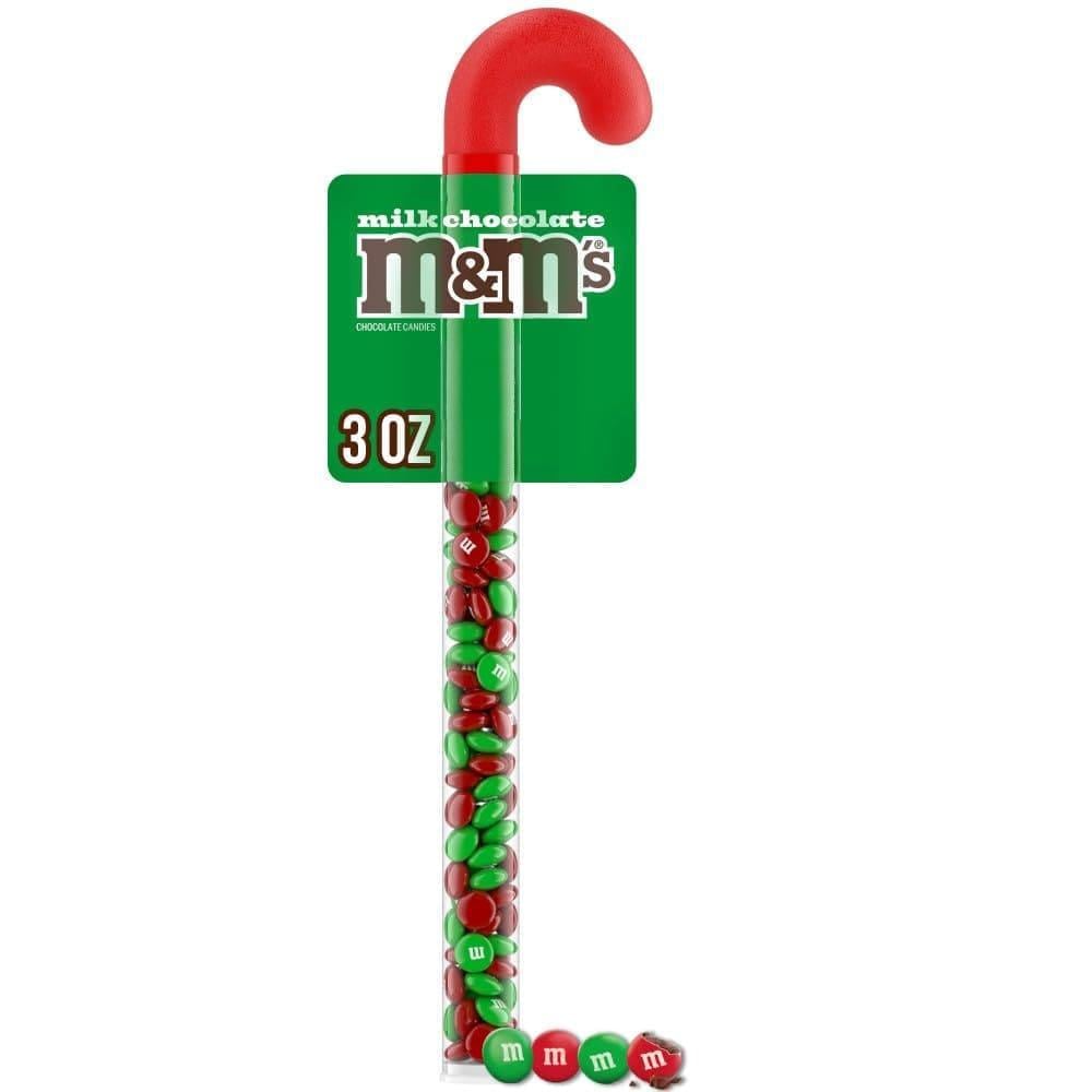 Трость из драже M&M's Milk Chocolate Christmas Candy Cane 85 г (2856961336)