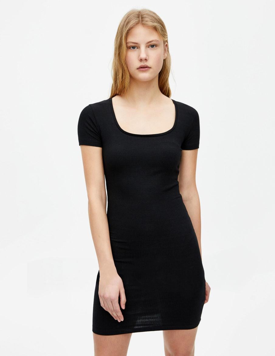 Платье Pull&Bear S Черный (5390327b26)