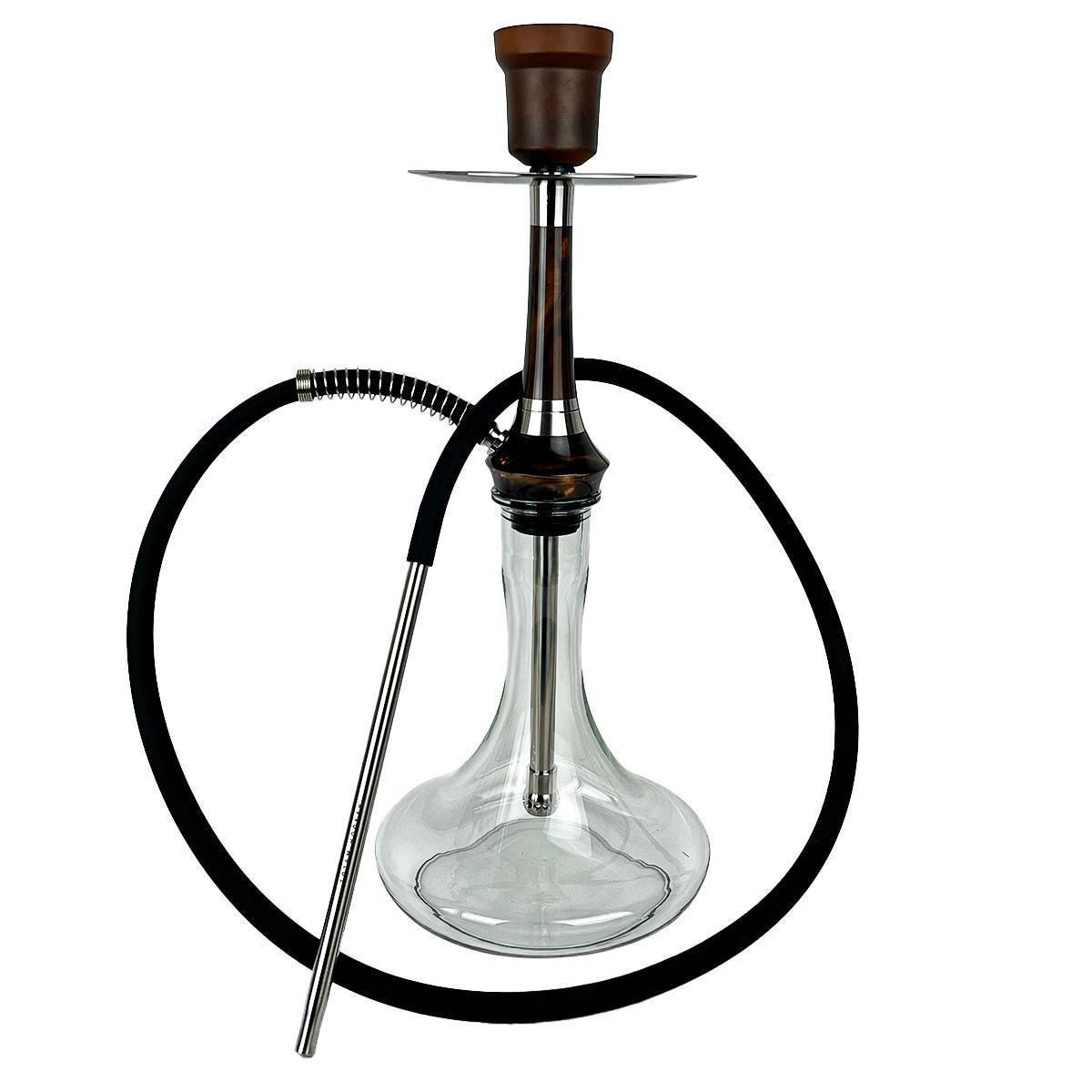 Кальян Totem Hookah Monolit Optima Chocolate Craft Clear