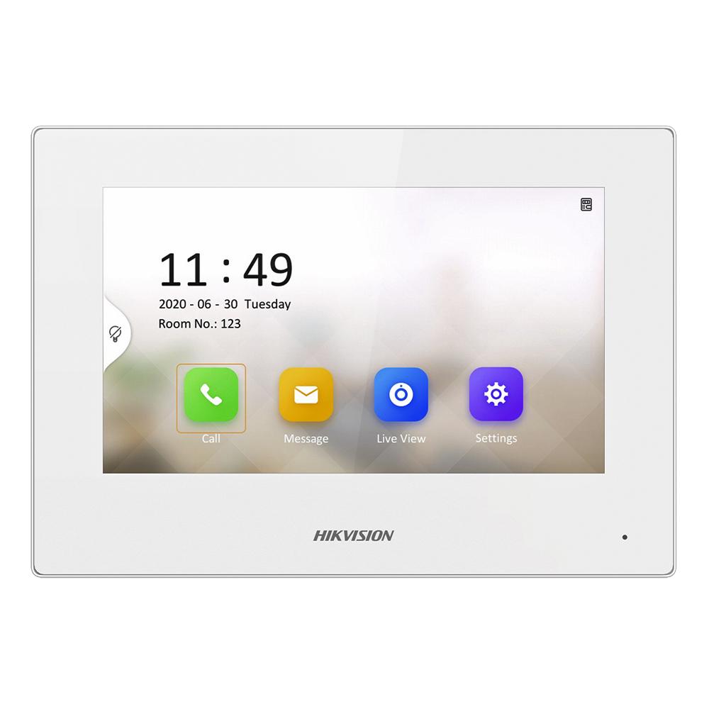 Видеодомофон IP Hikvision DS-KH6320-WTE1 WHITE