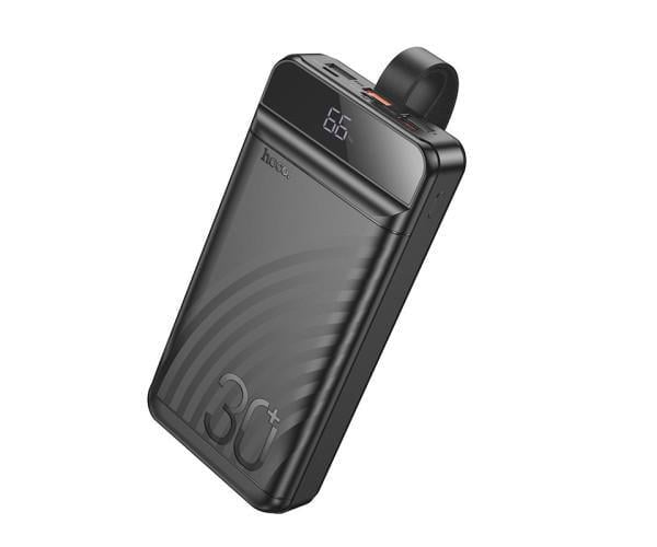 Батарея портативная Hoco J123B Element USB 22,5W/Type-C PD20W 30000 mAh Black Батарея портативная Hoco J123B Element USB 22,5W/Type-C PD20W 30000 mAh Black