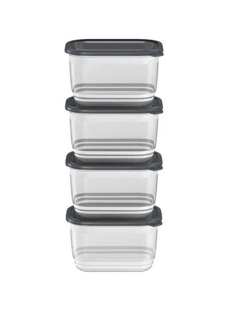 Набір контейнерів для зберігання продуктів 4 шт. (4055329084602)