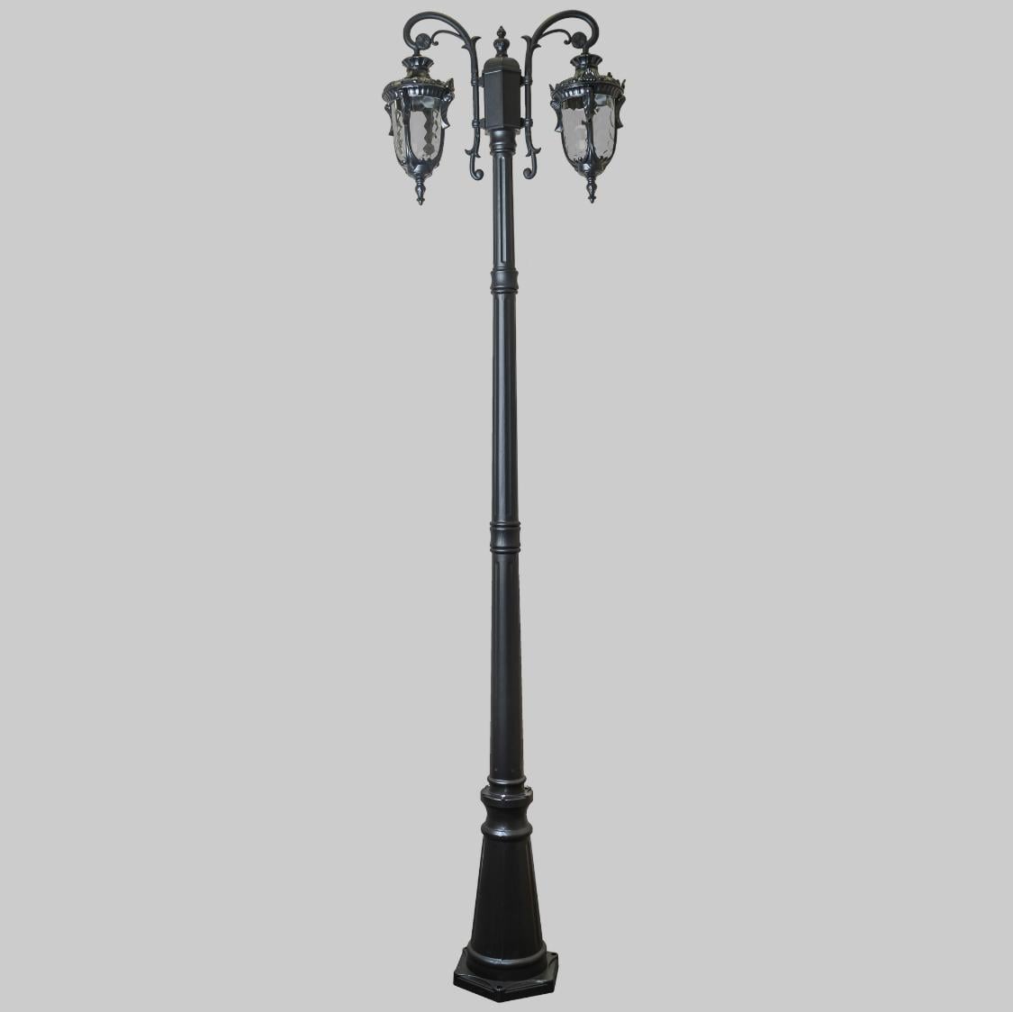 Столб садово-парковый 220 см Черный (60-VDJ004-S-2 BK)