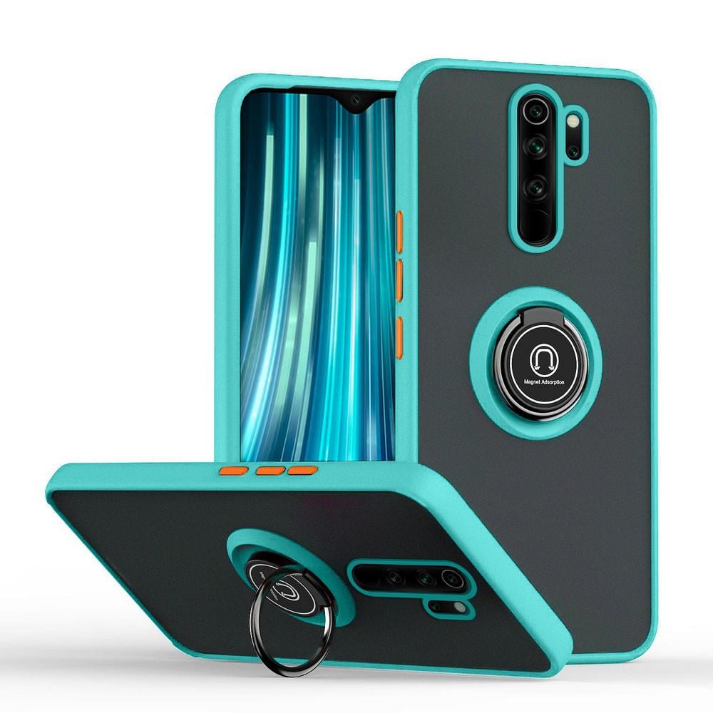 Защитный чехол MatteLuxe Xiaomi Redmi Note 8 Pro (с кольцом) Light Blue (34253-0B)