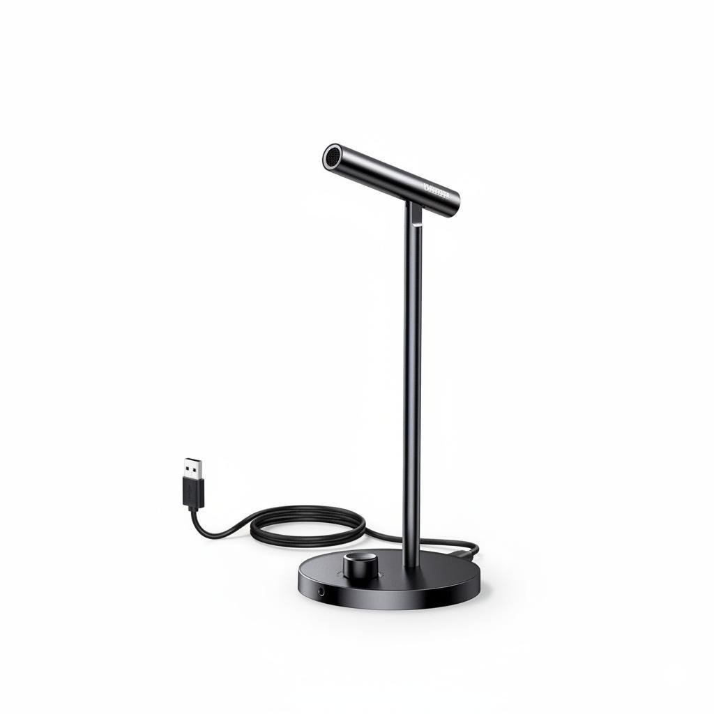 Микрофон настольный UGREEN CM379 USB/DSP/96 кГц Черный (55343) Микрофон настольный UGREEN CM379 USB/DSP/96 кГц Черный (55343)