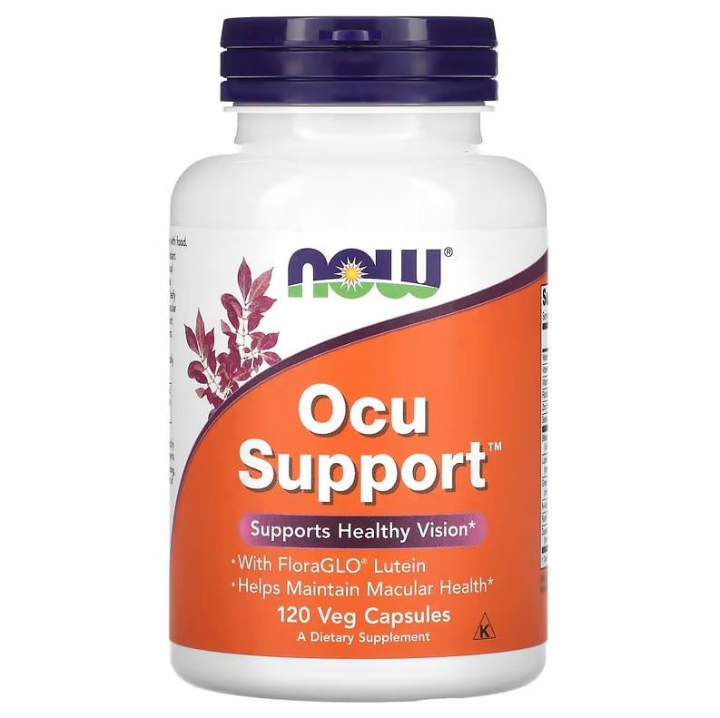 Натуральна добавка Now Foods Ocu Support 120 капсул