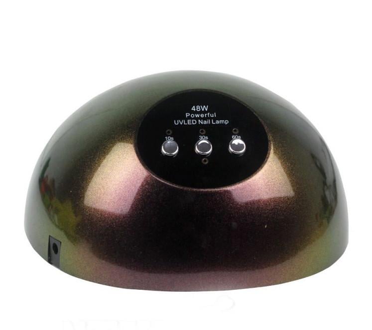 Лампа для маникюра TNL Professional-003 LED/UV 48 Вт Оливковый - фото 2