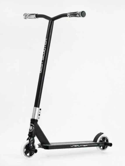 Самокат трюковой Best Scooter LR-58077 LineRunner с HIC-системой колеса PU 110 мм Черный Самокат трюковой Best Scooter LR-58077 LineRunner с HIC-системой колеса PU 110 мм Черный