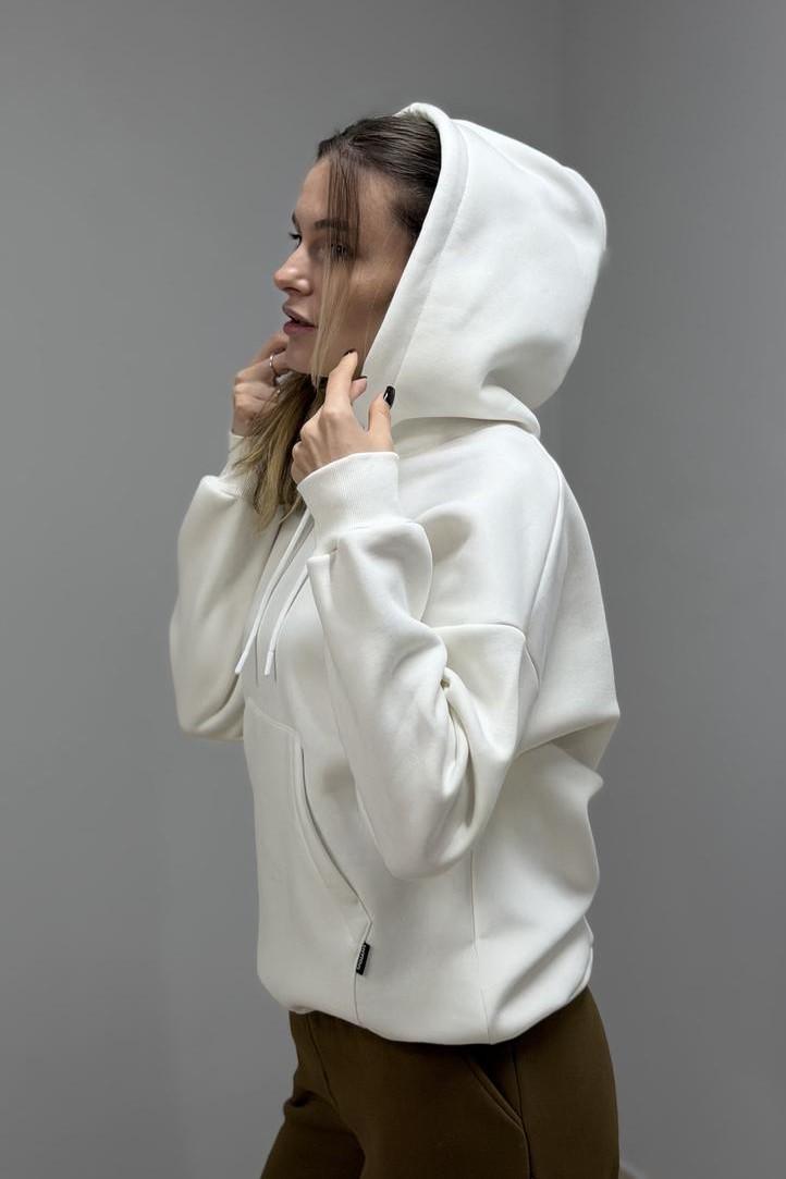 Худі жіночий М0211.4 з капюшоном M Кремовий (30665225) - фото 2 Худі жіночий М0211.4 з капюшоном M Кремовий (30665225) - фото 2