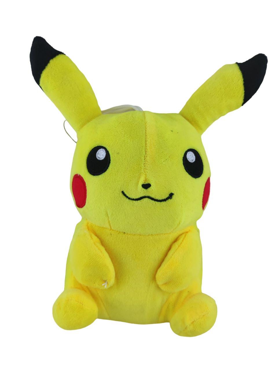 Мягкая игрушка Покемон Пикачу 25 см Желтый (124308) Мягкая игрушка Покемон Пикачу 25 см Желтый (124308)