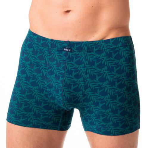 Трусы боксеры мужские Key MXH 906 A24 ZI с рисунком М 1 шт. Темно-синий (5904765673460)