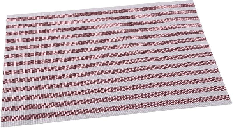 Килимок сервірувальний Renberg Vinyl Rug 30х45 см вініл Червона смуга (RB-9602-RD) Килимок сервірувальний Renberg Vinyl Rug 30х45 см вініл Червона смуга (RB-9602-RD)