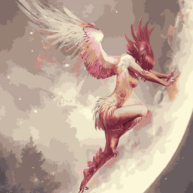 Картина за номерами Стратег янгол sk032 40x40 см Картина за номерами Стратег янгол sk032 40x40 см