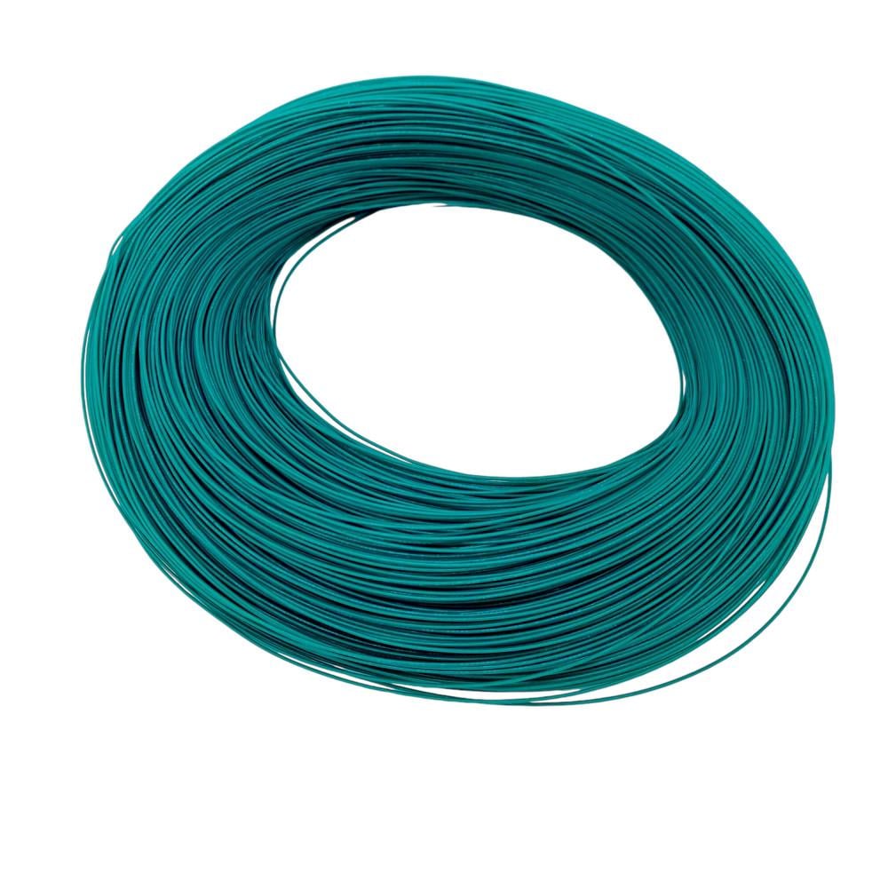 Кабель 28AWG UL 1332 провод 0,08 мм2 медь луженый изоляция фторопласт многожильный 1 м Зеленый (2341366088)