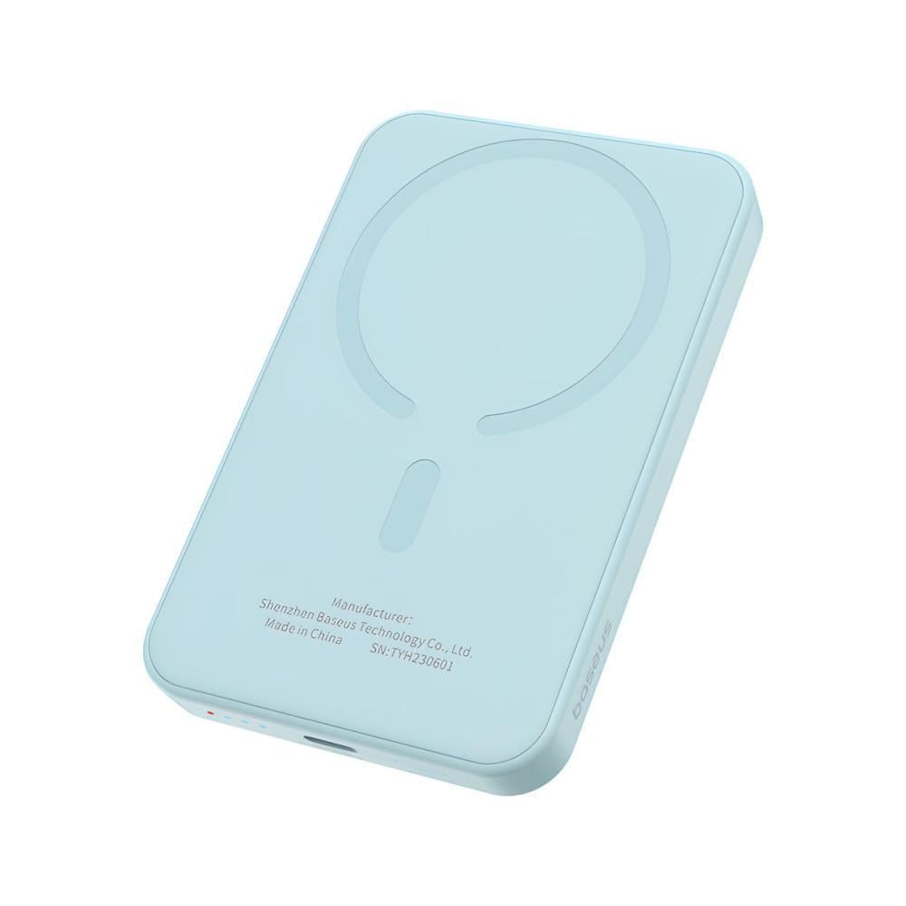 Повербанк магнитный BASEUS Magnetic 5000 mAh 20W с беспроводной зарядкой (26389532)