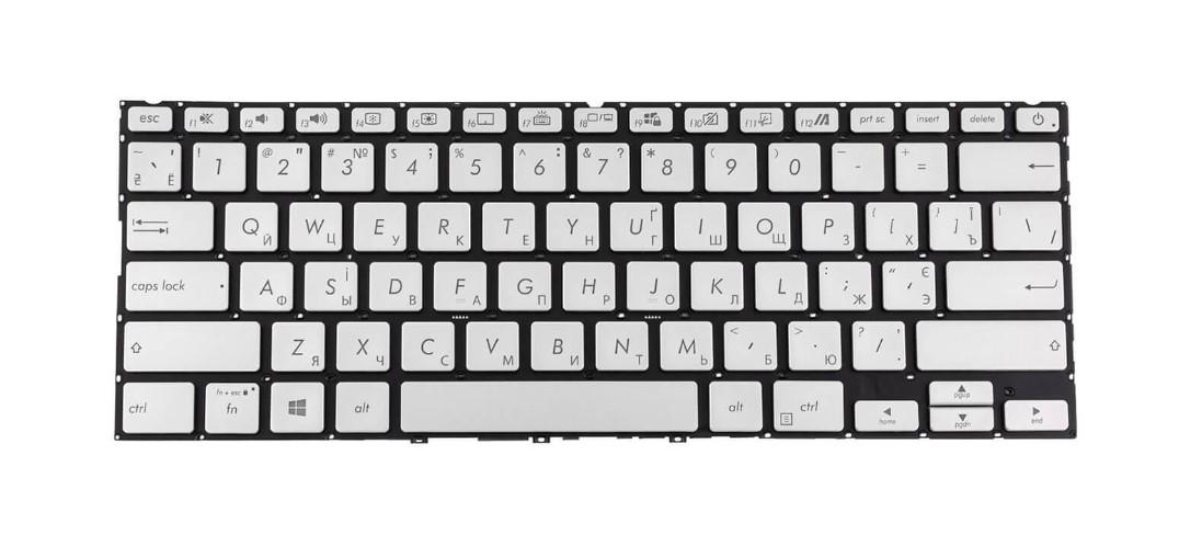 Клавиатура для ноутбука Asus RX433FQ с подсветкой клавиш (0KNB0-262WRU00)