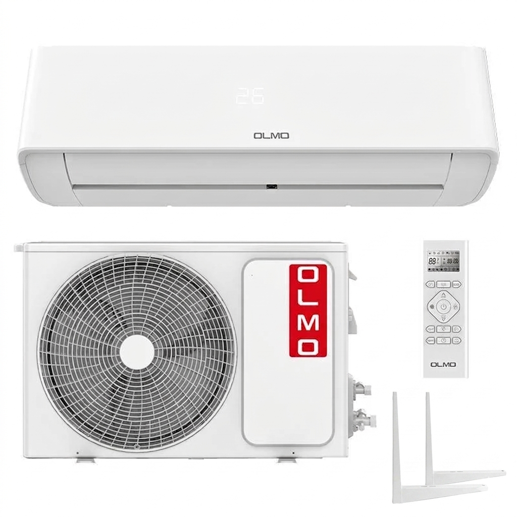 Кондиционер OLMO PREMION OSH 09FWH с двумя кронштейнами (33136264)
