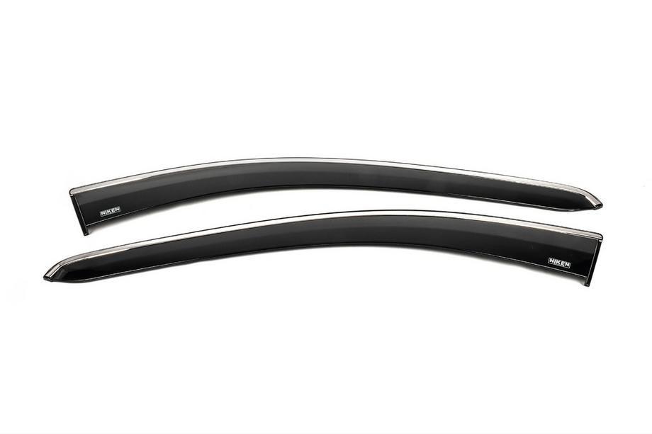 Ветровики с хромом Niken для Ford Connect 2021- гг. (129242)