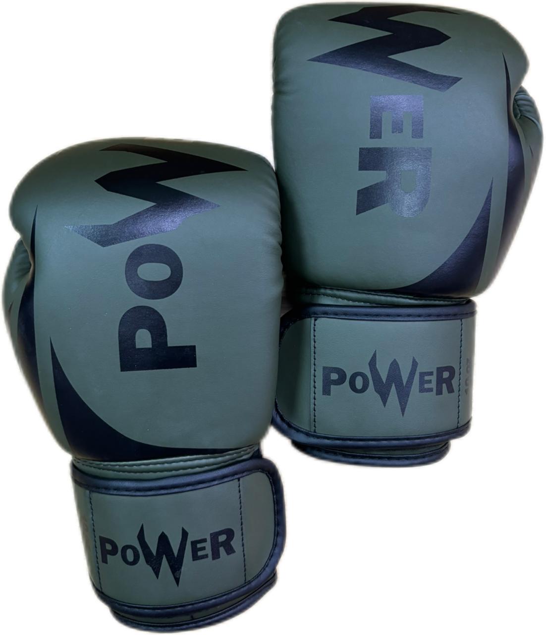 Рукавички Power боксерські 10 унцій Хакі