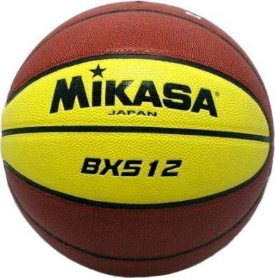 Баскетбольный мяч Mikasa BX512 р. 5 Коричнево-желтый (47524)