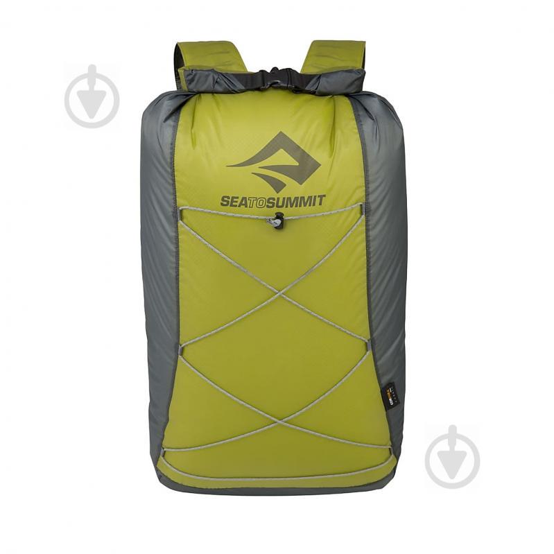 Рюкзак Sea To Summit Ultra-Sil Dry Day Pack 22 л Серый-Салатовый - фото 5