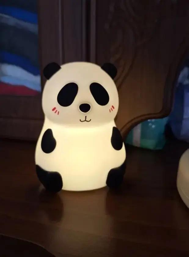 Ночник детский сенсорный Панда 9644 (021482) - фото 4 Ночник детский сенсорный Панда 9644 (021482) - фото 4