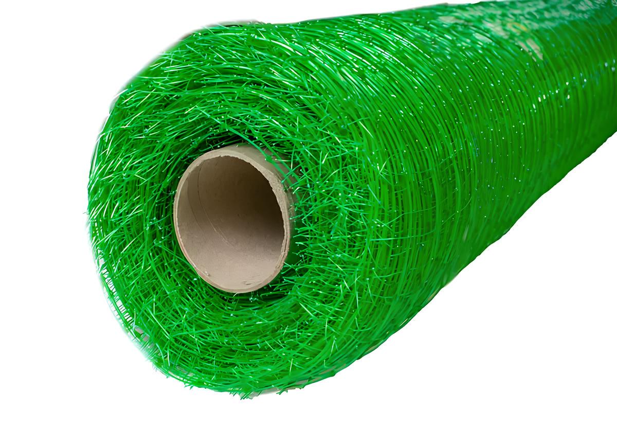 Сетка защитная вольерная от птиц Птичка 2х20 м ячейка 30х35 мм Зеленый Сетка защитная вольерная от птиц Птичка 2х20 м ячейка 30х35 мм Зеленый