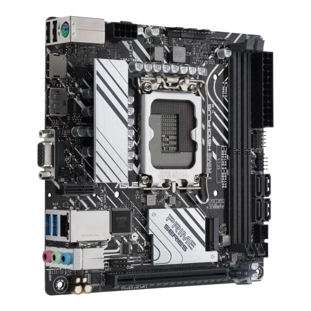 Материнська плата Asus PRIME H610I-PLUS-CSM (13152353) - фото 4