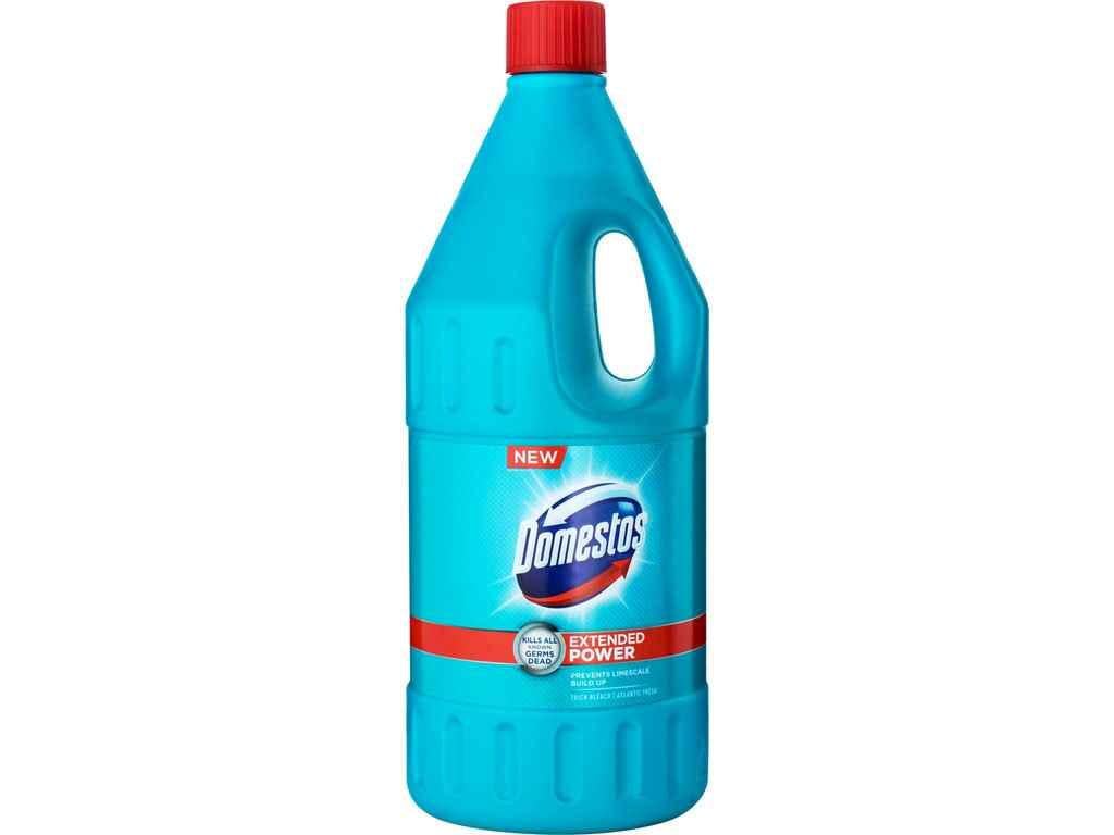 Засіб для чищення ванних кімнат DOMESTOS 2л пляшка Свіжість Атлантики 24 години