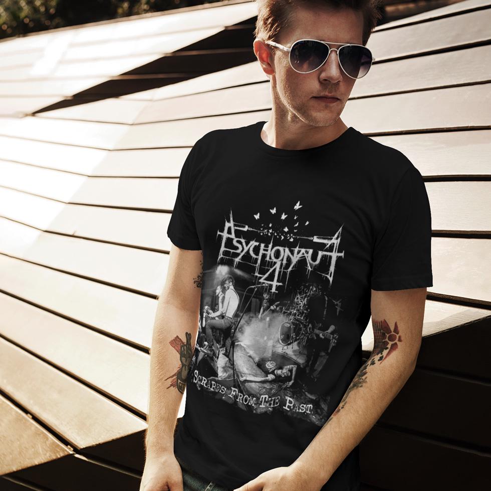 Футболка унисекс Psychonaut 4 Scrapes From The Past 4XL Черный (0000012322)