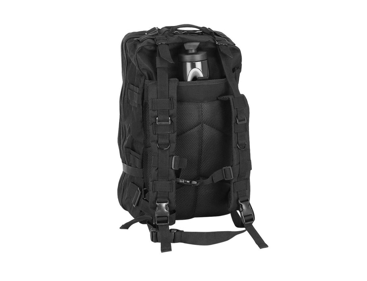 Рюкзак военный водонепроницаемый Trizand с креплением MOLLE 38 л Черный (27917685) - фото 4 Рюкзак военный водонепроницаемый Trizand с креплением MOLLE 38 л Черный (27917685) - фото 4