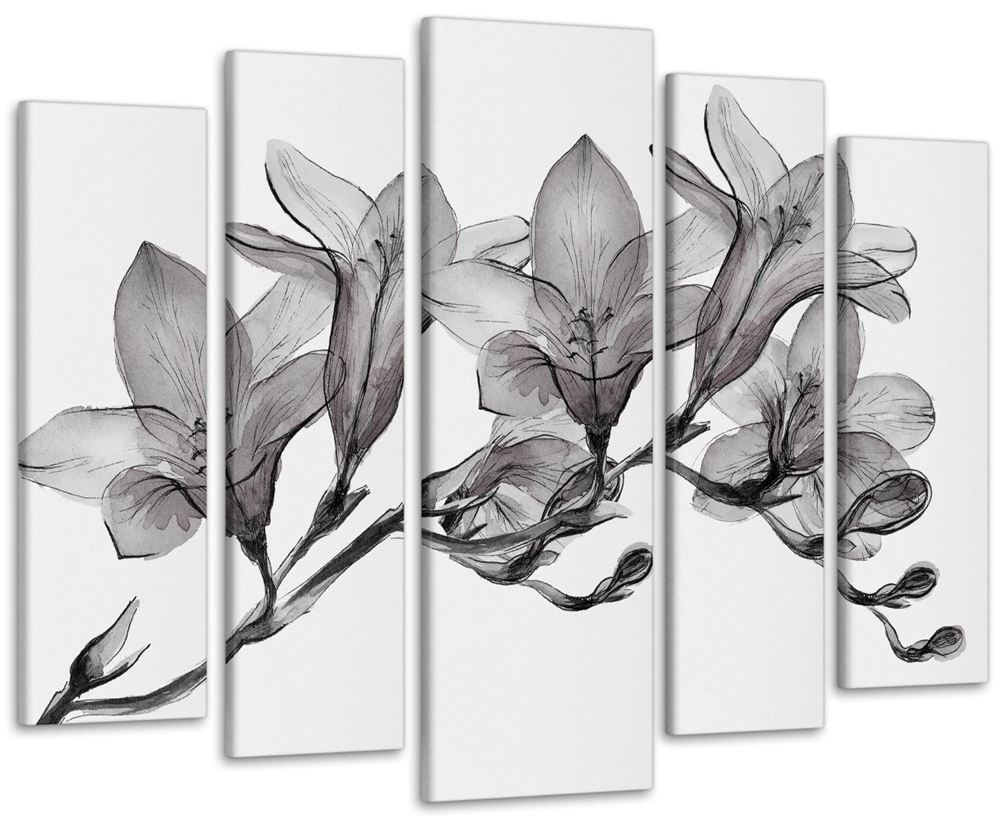 Картина модульна Квіти Лілія 115х170 см (Art-431_5)