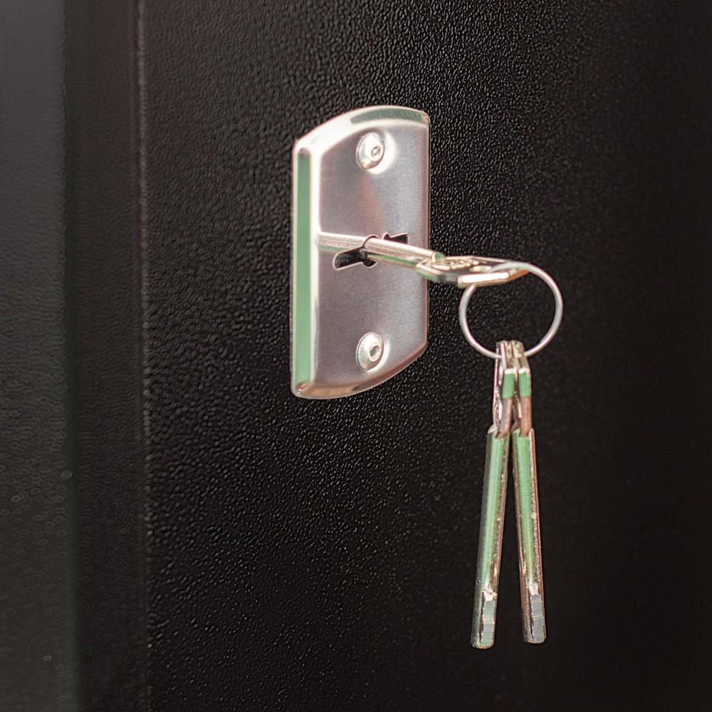 Сейф збройовий ШОЕ-1400 з касовим відділенням для зберігання Чорний (6-17-3010810100002) - фото 2