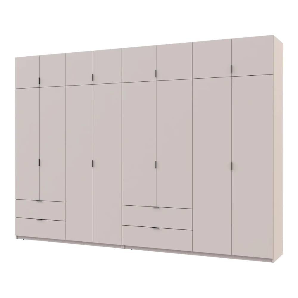 Шкаф для одежды Doros Лукас DRS-011721 4/4 ДСП 340х50х240 см Кашемир (42005140)
